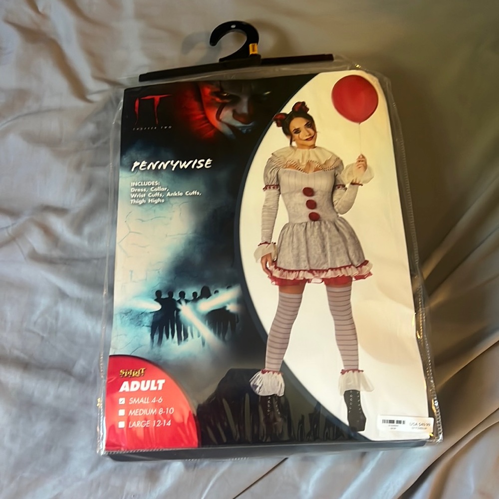 Girls PennyWise Halloween Costume
